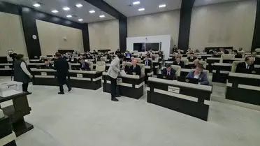 Meclis salonunda yapılan oylama anı