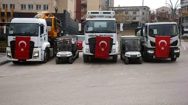 Şırnak Belediyesi araç filosu