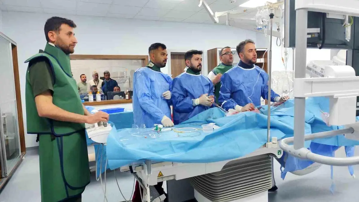 Kahta Devlet Hastanesi'nde Açılan Anjiyo Ünitesinde İlk Başarı