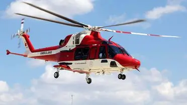 Gökbey helikopteri havada