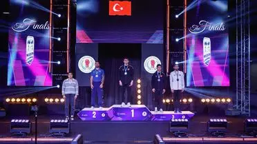 Boks maçından bir an