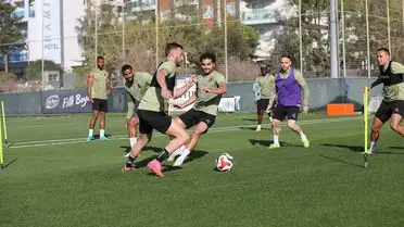 Alanyaspor antrenman görüntüsü