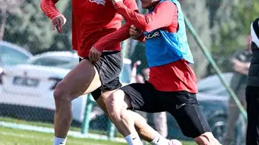 Çorum FK hazırlık antrenmanı