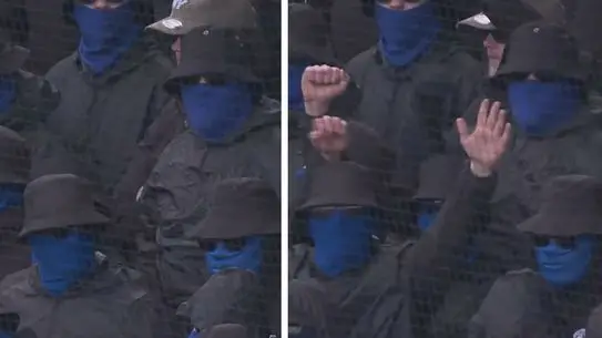 Maç sahası ve boşalan tribün