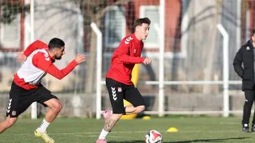 Sivasspor hazırlık antrenmanı