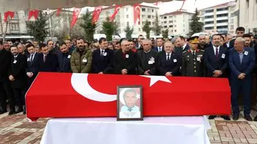 Elazığ’da Şehit Polis Memuru Seçkin Yalçın’a Veda Töreni