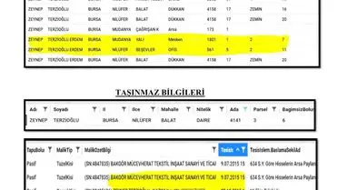 Erdem’in rüşvetle elde ettiği gayrimenkul