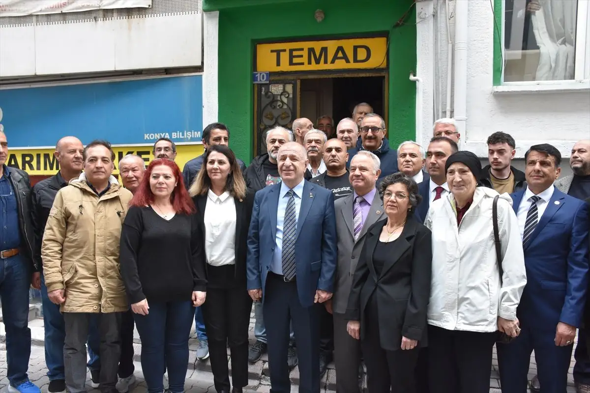 Ümit Özdağ, Konya’da Dernek ve Oda Ziyaretleriyle Destek Arıyor