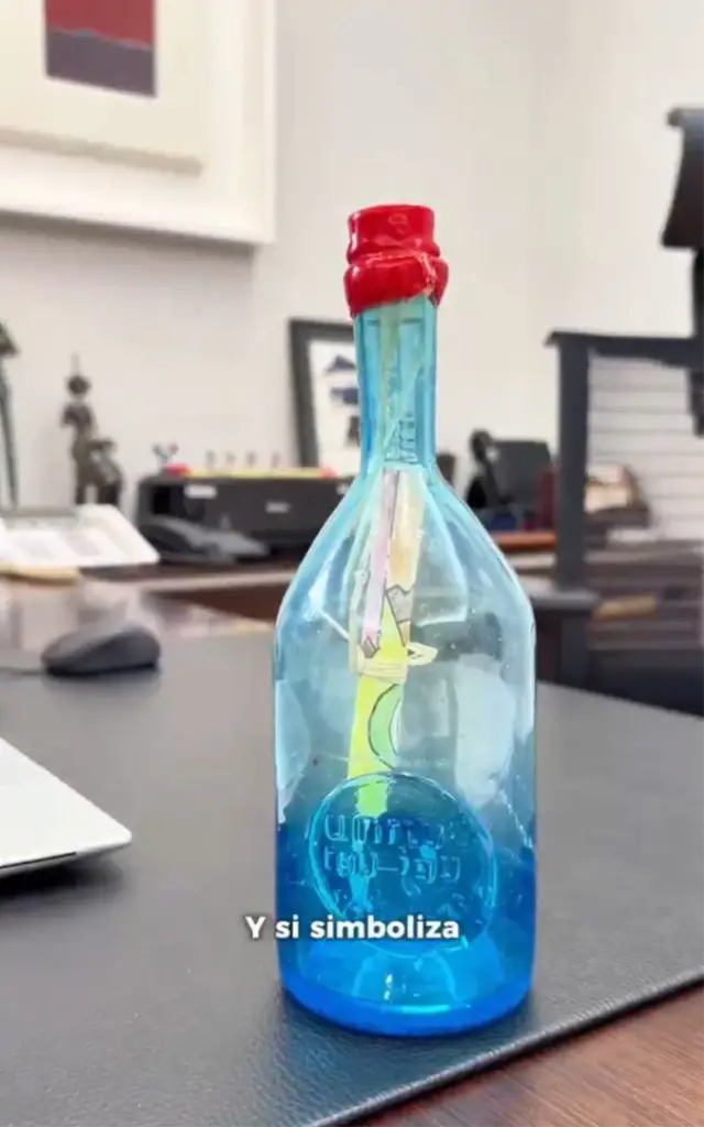 Gazze çocuğunun gönderdiği şişe ve fotoğraf