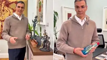 İspanya Başbakanı Pedro Sánchez'in Ofisindeki 3 Anlamlı Nesne ve Gazze Çocuğunun Hediyesi