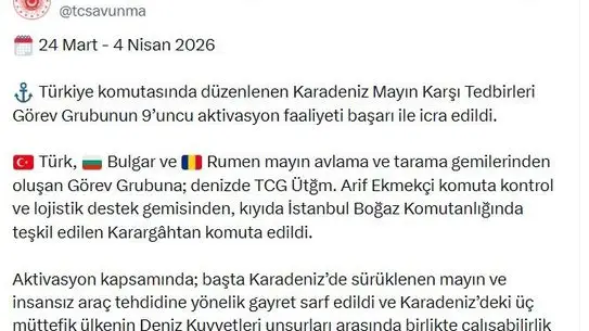 Mayın temizleme ekipmanı