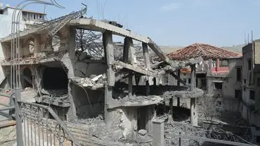 Saldırının etkilediği bölgeler haritası