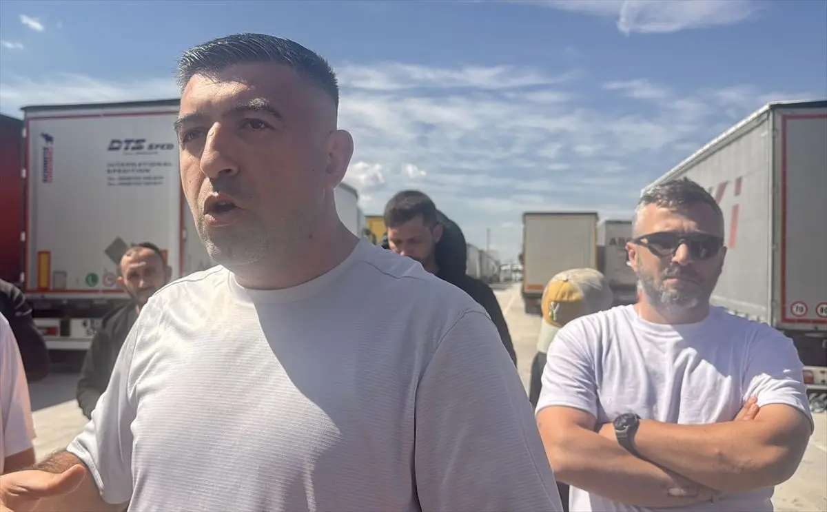 Kapıkule Sınır Kapısı’nda Tır Şoförlerinin Bekleme Süresi Rekor Kırdı