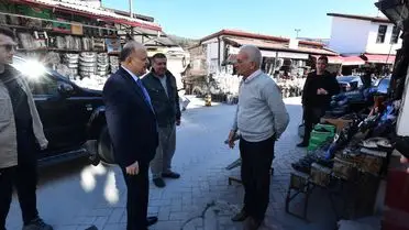Kastamonu Valisi Meftun Dallı, Esnaf Ziyaretlerini Sürdürüyor: Yerel Ekonomiye Destek