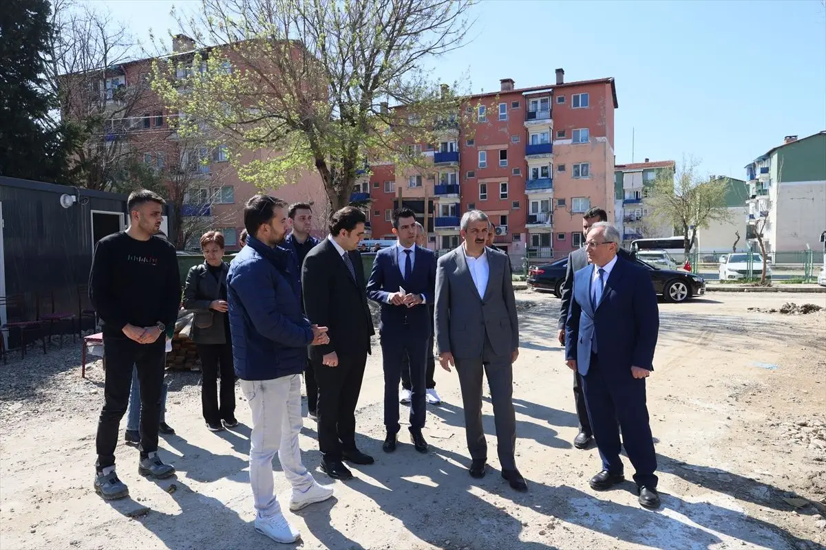 Edirne'de 24 Derslikli Yeni İlkokul Projesi Vali Sezer'in Denetiminde