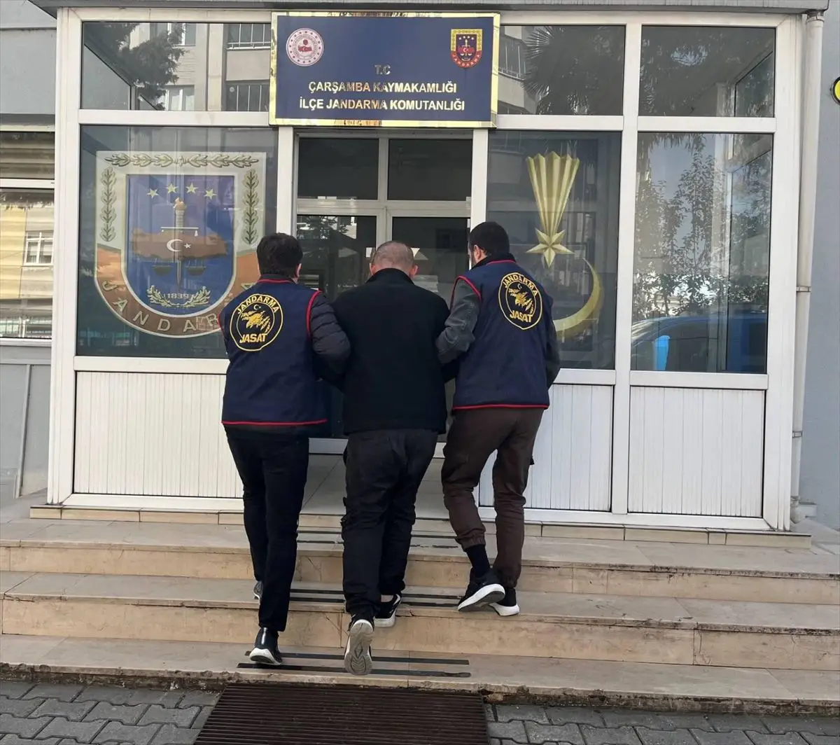 Samsun Çarşamba’da 14 Yıllık Hapis Cezalı Kaçak Yakalandı