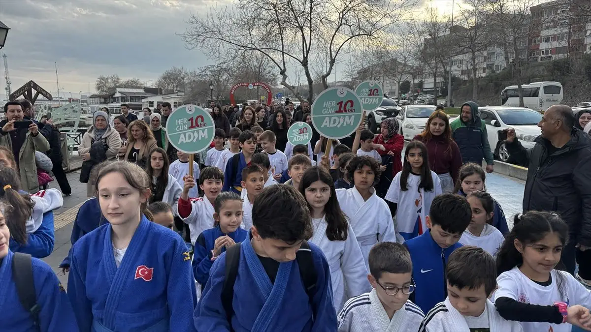 Tekirdağ’da Dünya Sağlık Günü’ne Özel Sağlık Yürüyüşü