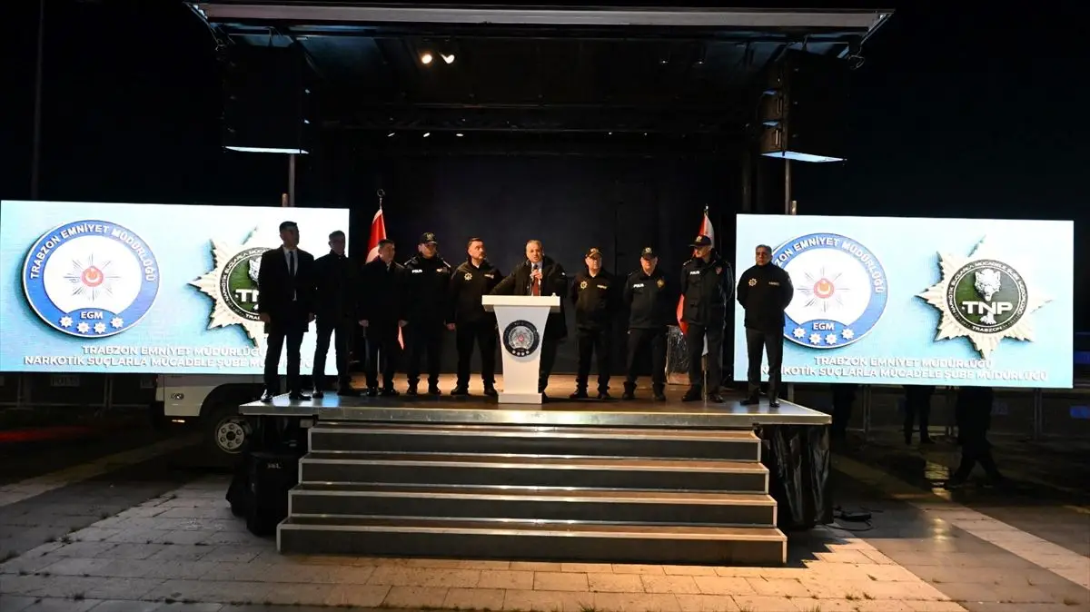 Trabzon Merkezli Çoklu İl Operasyonu: 91 Şüpheli Gözaltında
