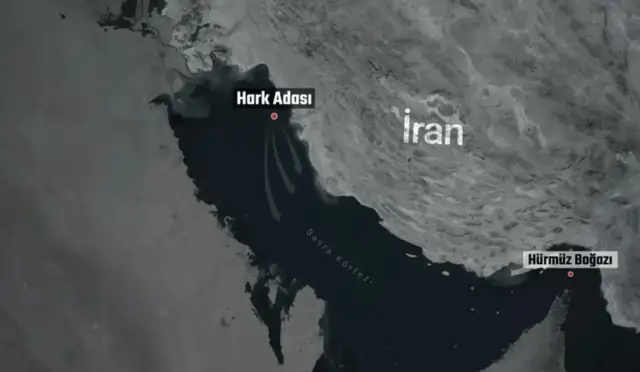 Patlama sonrası kıyı görüntüsü