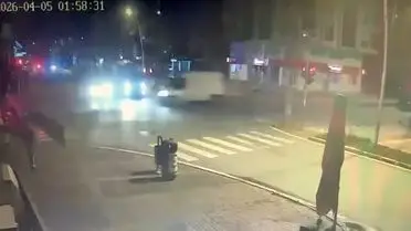 Kaza anından fotoğraf