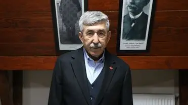 Sempozyumda konuşma anı