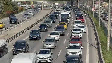 Araç yoğunluğunun yüksek olduğu an