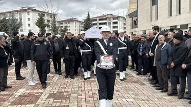 Şehit polis memuru Seçkin Yalçın’ın son yolculuğu