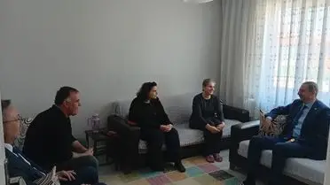 Pınarhisar’da yol çalışması