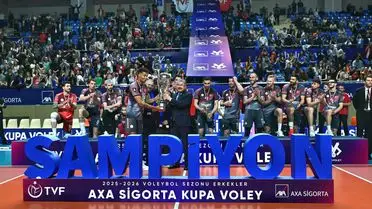 Maçın öne çıkan anları ve Ziraat Bankkart’ın şampiyonluk sevinci