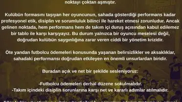 Kayserispor Taraftar Grubu Kapalı Kale'den Yönetim Uyarısı