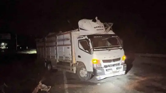 Kaza sonrası araçların hasar durumu