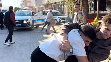 Edirne'de Polis Ekiplerine Davul Zurna ile Sürpriz Karşılama