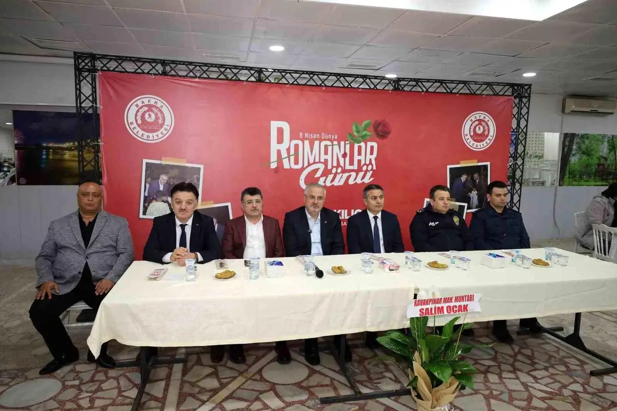 Bafra’da 8 Nisan Dünya Romanlar Günü’nde Birlik ve Dayanışma Ruhu Güçlendi