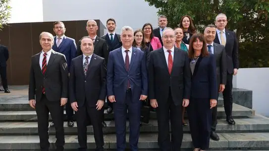 Ömer Bolat, Lizbon’da JETCO Toplantısında Büyükelçi Koç ile Görüştü