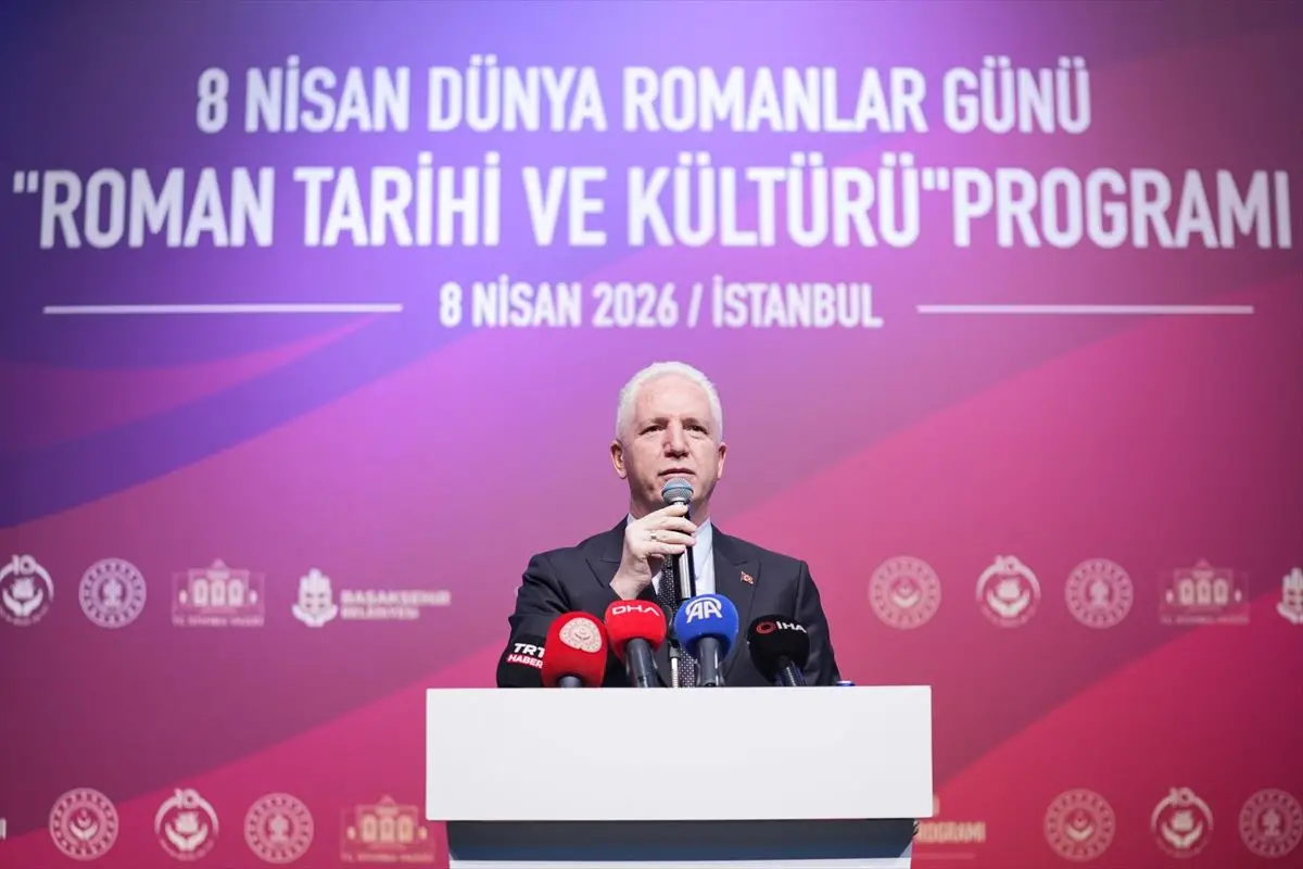 Bakan Göktaş konuşma sırasında