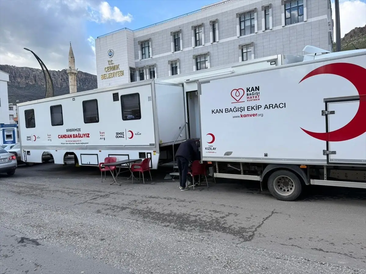 Çermik’te Kan Bağışı Kampanyası Büyük İlgi Gördü