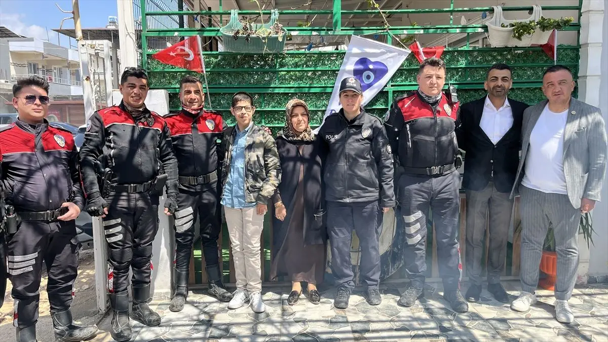 Kırıkhan’da Engelli Öğrencilerden Polis Haftası’na Sürpriz Anlatı