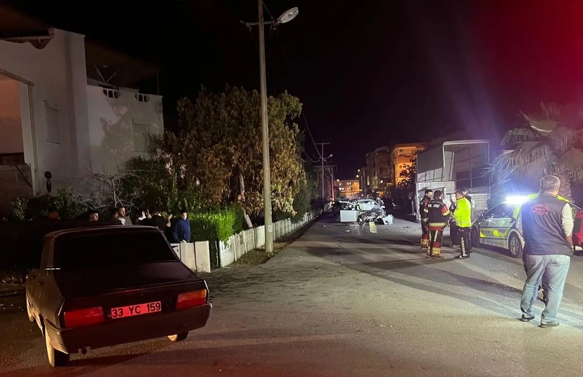 Mersin Bozyazı’da İki Yaralıyla Sonuçlanan Trafik Kazası