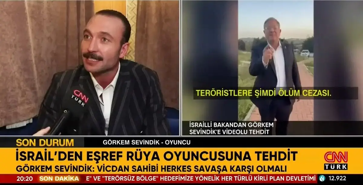 Görkem Sevindik'ten Filistinli Esirlere Destek Mesajı