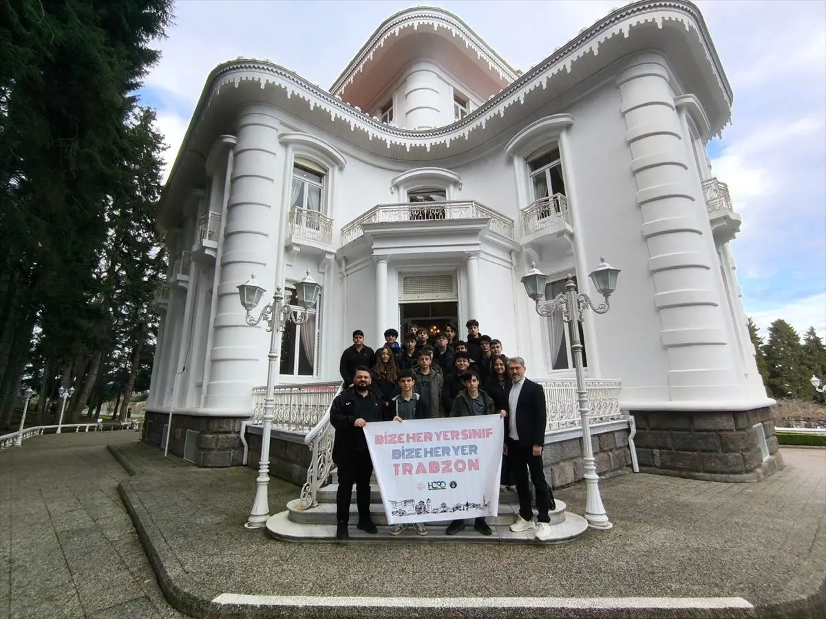 Yomra Fen Lisesi Öğrencileri Tarih Dersiyle Canlı Miras Keşfi