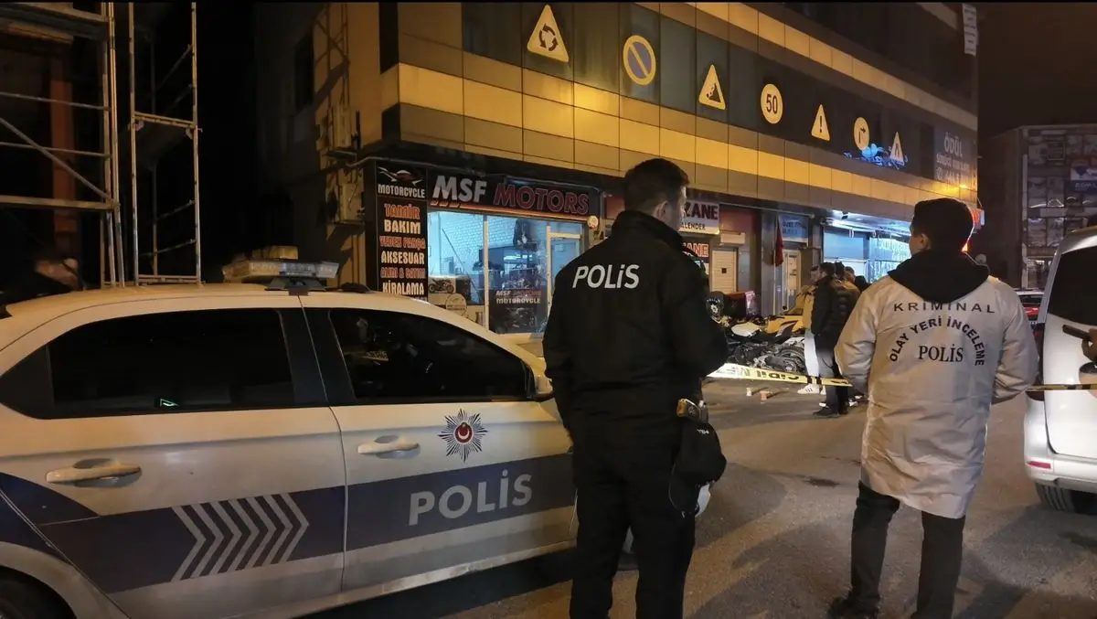 Ümraniye iş yerinde silahlı saldırı sahnesi