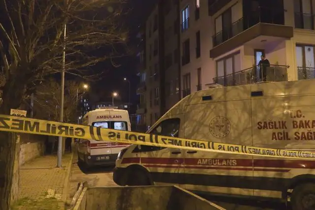 Olay yerinde inceleme yapan ekip