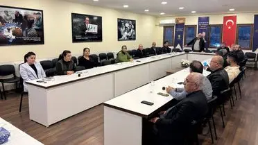 Toplantı anından bir kare