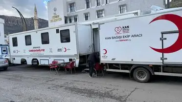 Kampanya sürecinde toplanan kan birimleri