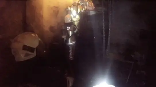 Yangın anında itfaiye ekipleri