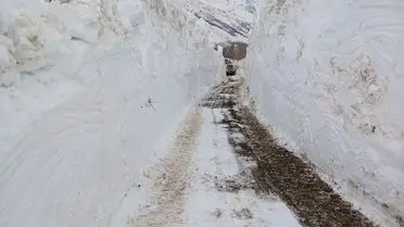 Kar temizleme ekipleri Hakkari'de