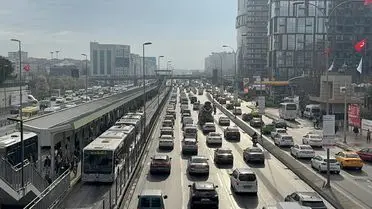 Anadolu Yakası Trafik Yoğunluğu Sabah Saatlerinde %83’e Çıktı