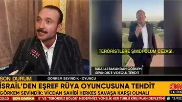 Görkem Sevindik'ten Filistinli Esirlere Destek Mesajı