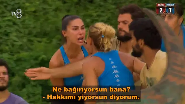 Gözde’nin sinir krizi anı