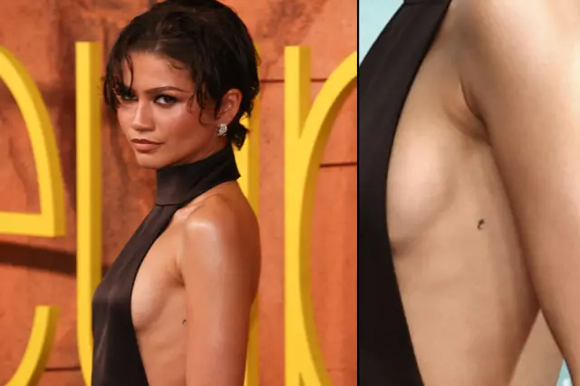 Zendaya’nın kalp dövmesi